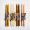 Tele Taper Candles in natural tones