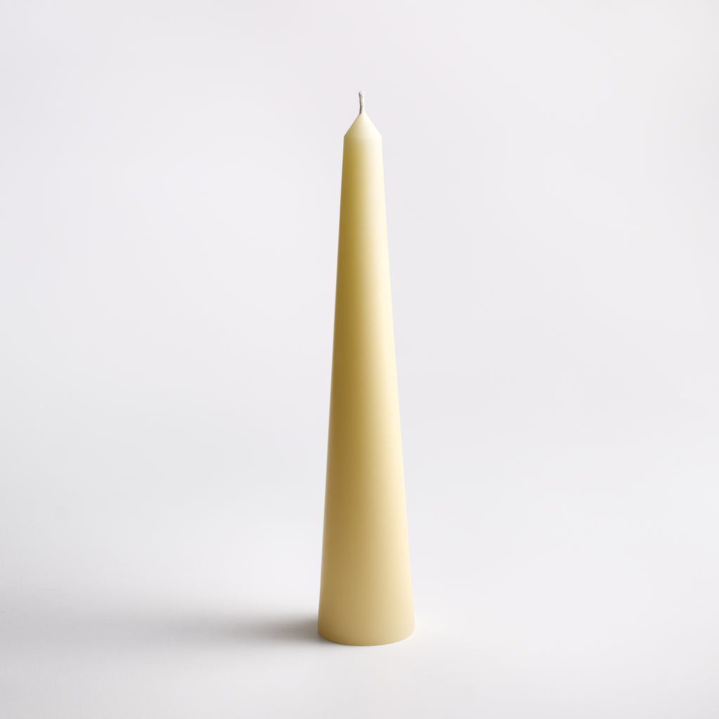 Tower Candle in cream